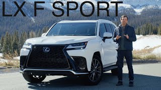 2023 Lexus Lx F Sport Grade Exterior, Interior & Lexus Driving Signature