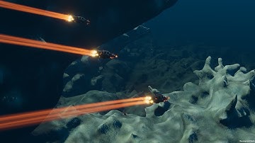 NEBULOUS: Fleet Command GIANT CORAL Multiplayer Battle No Commentary ep.1