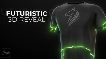 Create a Futuristic 3D Scan Reveal In After Effects