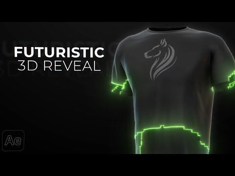 Create a Futuristic 3D Scan Reveal In After Effects