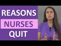 7 Reasons Why Nurses Quit Their Job