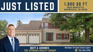5534 SHIPLEY CT, CENTREVILLE, VA 20120