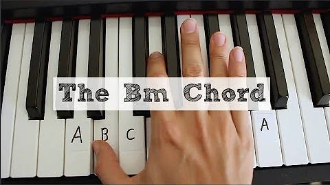 The Bm Chord || Piano Tutorial