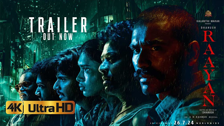 RAAYAN - Official Trailer | Dhanush | Sun Pictures | A.R. Rahman