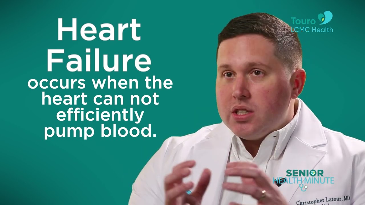 Senior Health Minute | Warning signs of early heart failure