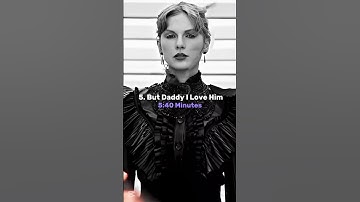 Top 5 Longest Taylor Swift Songs #taylorsversion #taylorswift #longest