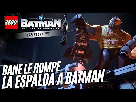 El encuentro de Bane y Batman LEGO Batman : El Legado del Caballero de la Noche