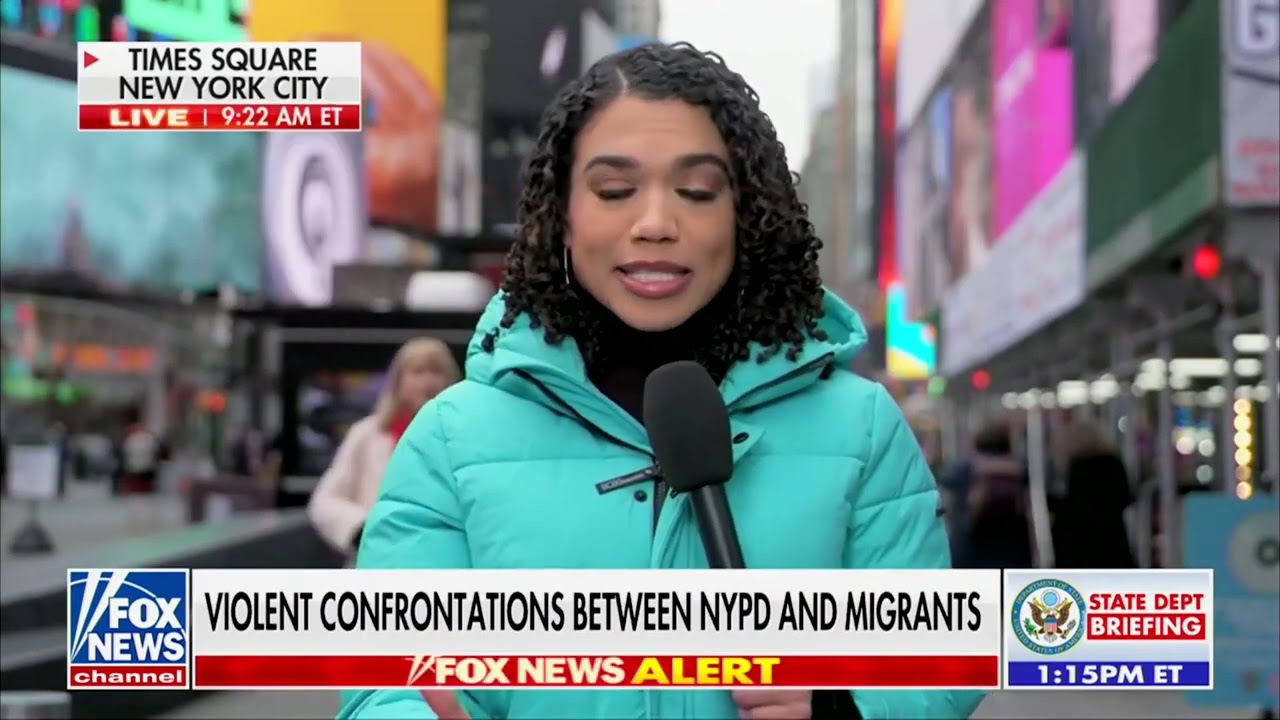 BIDEN MIGRANT CRIME: NYPD Officers Assaulted By Migrants In Lawless Democrat-Run New York City