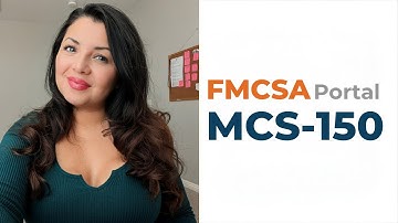 FMCSA Portal & MCS-150
