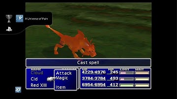 FINAL FANTASY VII Cosmo Memory Red XIII