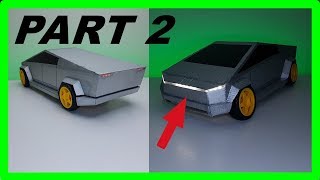 Sa Faci O Tesla Cybertruck Faruri Si Stopuri Part 2