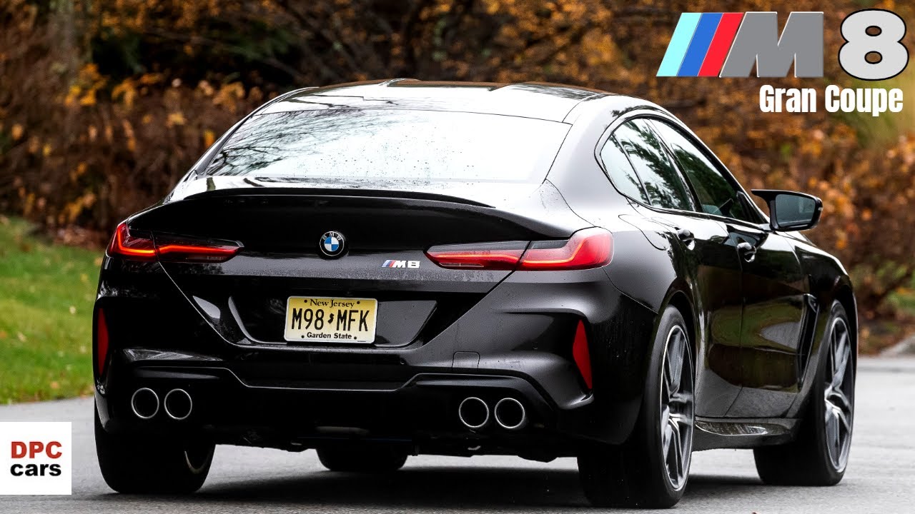 Bmw M8 Gran Coupe In Black Youtube