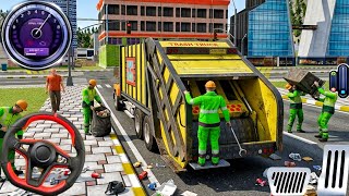 ゴミ収集車リアルシミュレーター3D - 都市道路ゴミ収集車ドライバーAndroidゲームプレイ screenshot 5