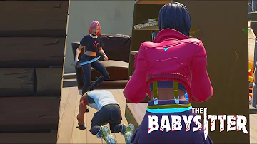 Fortnite Roleplay THE BAD/EVIL BABYSITTER! 🔪 PART 2 (SHES A VAMPIRE?) (A Fortnite Short Film) {PS5}