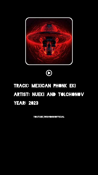 This is the Sample Evolution of Mexican Phonk Eki | NUEKI & TOLCHONOV | El Choclo | #Shorts