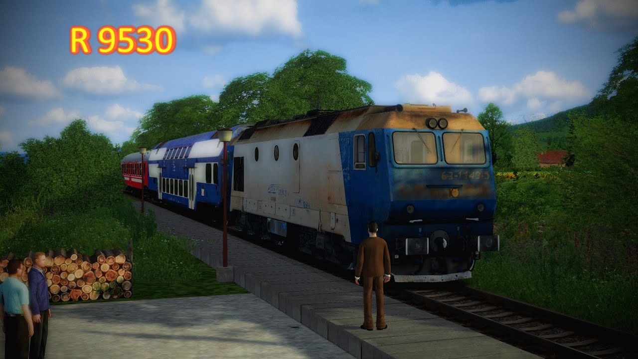 R 9530 Cu GM 1143 | Train SImulator Romania