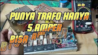 TRANSFORMER ONLY 5 AMPERES.