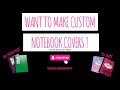Custom Composition Notebook Cover Designs For My Twins For School | Canva For Beginners | Custom
