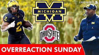 Michigan Football OVERREACTION Sunday After 30-24 Win Over Ohio State - Injuries, Defense, Rose Bowl