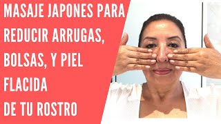 Masaje Para Arrugas Y Piel Flácida de tu Rostro (Masaje Japonés)