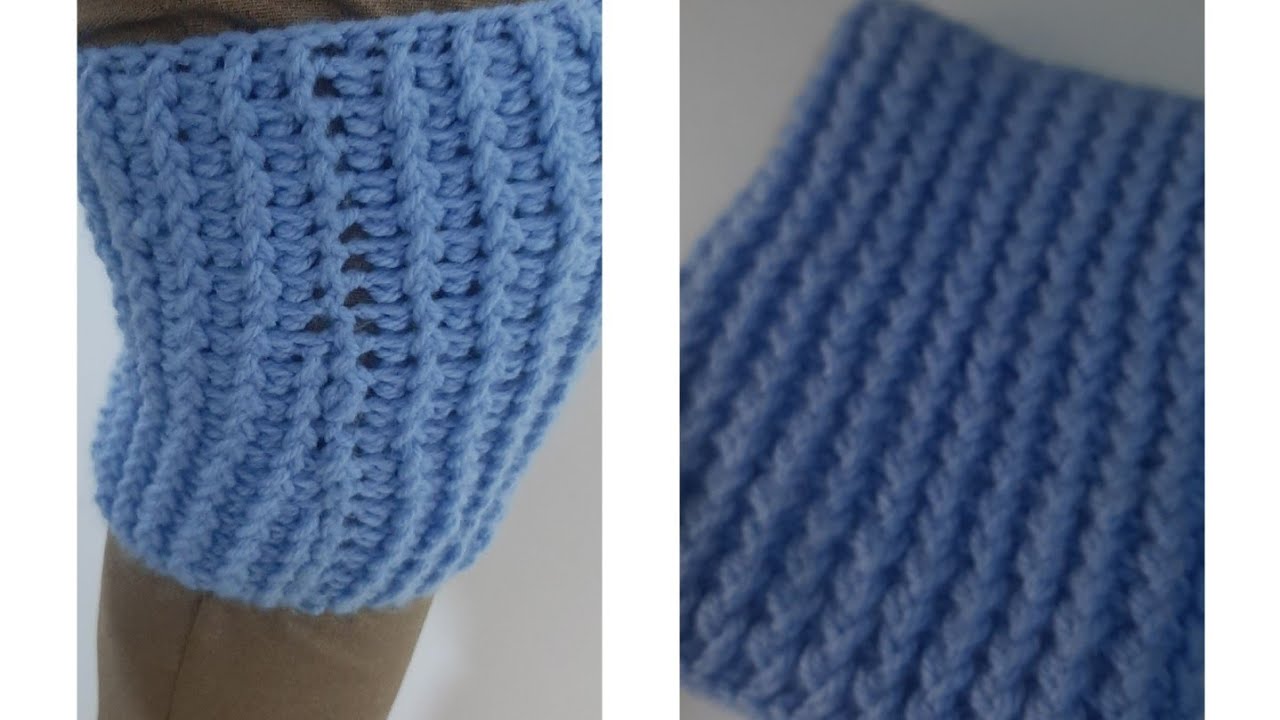 دعامة للركبة بالكروشيه crochet Knee support