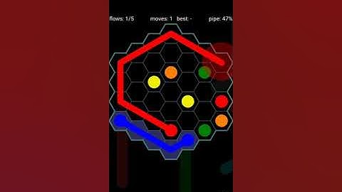 How To Solve Flow Free Hexes 7x7 Mania Level 72 Board Walk Through Solution Walkthrough