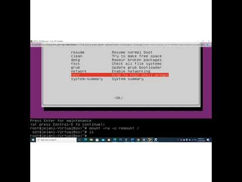 How to reset your Ubuntu 20.04.1 login password