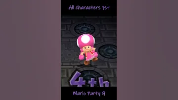 Mario Party 9 All Characters - 4th Animation