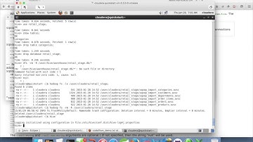 Data Warehouse using Hadoop eco system - 08 01 Extract and Load Sqoop Demo