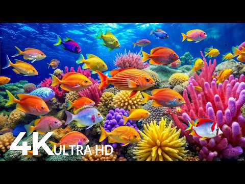 The Best 4K Aquarium - Explore the Underwater World and Beautiful Coral Reef Fish for Deep Sleep #91