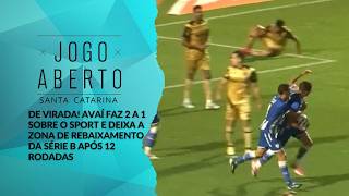 De virada! Avaí faz 2 a 1 sobre o Sport e deixa a zona de rebaixamento da série B após 12 rodadas