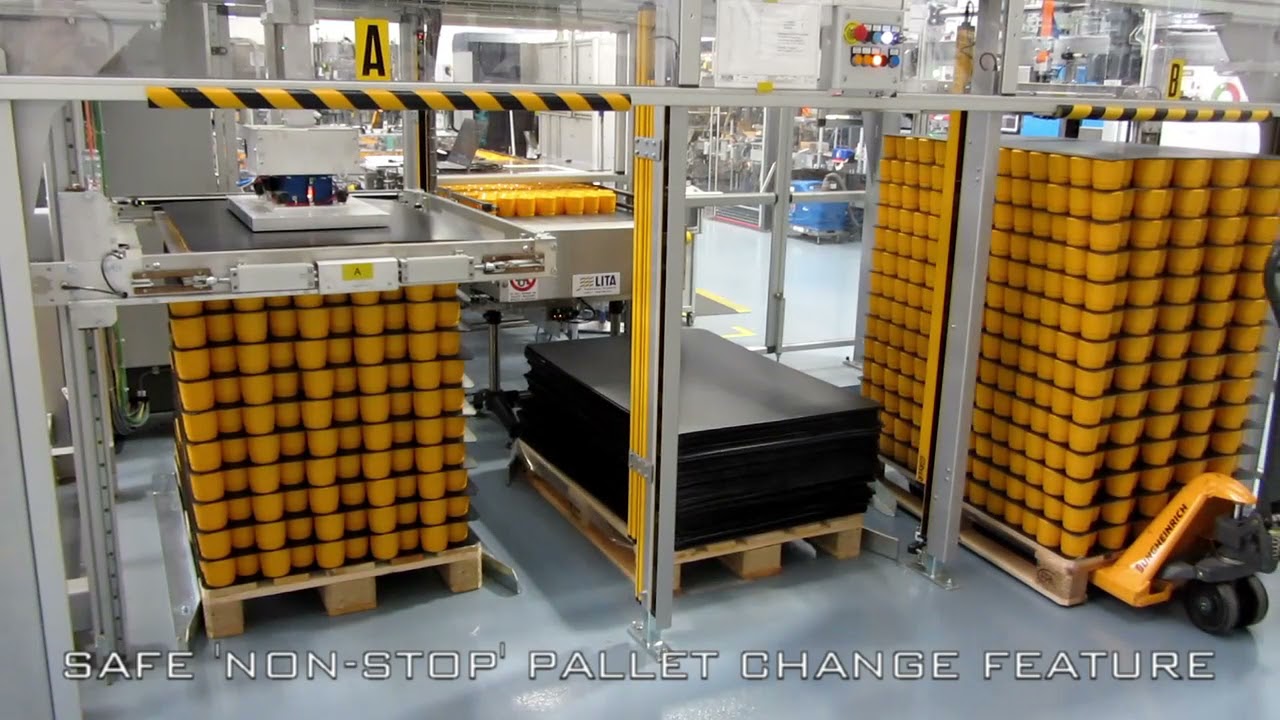LITA Palletising Systems - Compact Depalletizer JOLLY
