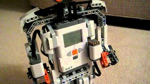 Lego Mindstorms NXT Alpha Rex program test