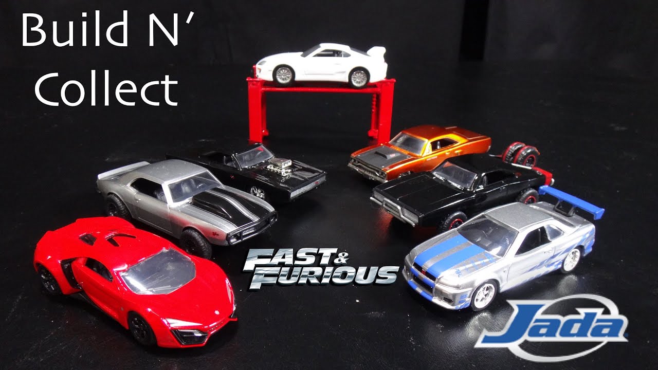 ②Jada Toys1/55 FAST＆FURIOUS 6台セット② Fast & Furious Build N Collect Complete Collection of 6 Die