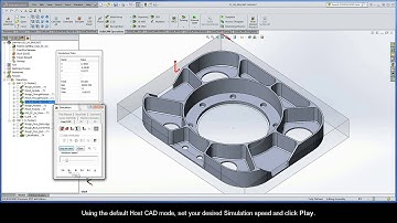 SolidCAM iMachining Getting Started - 2D Example: Rough machining of angled surfaces