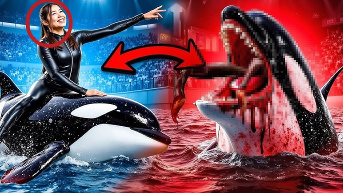 Imágenes impactantes: Los HORRIBLES últimos momentos de la entrenadora de  orcas Jessica Radcliffe - YouTube