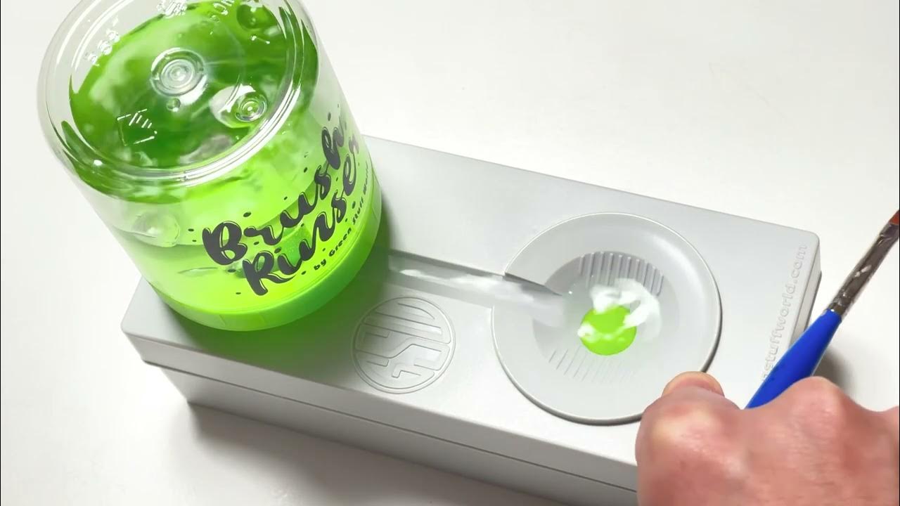 GREEN STUFF WORLD BRUSH RINSER／グリーンスタッフワールド ブラシリンサー YouTube