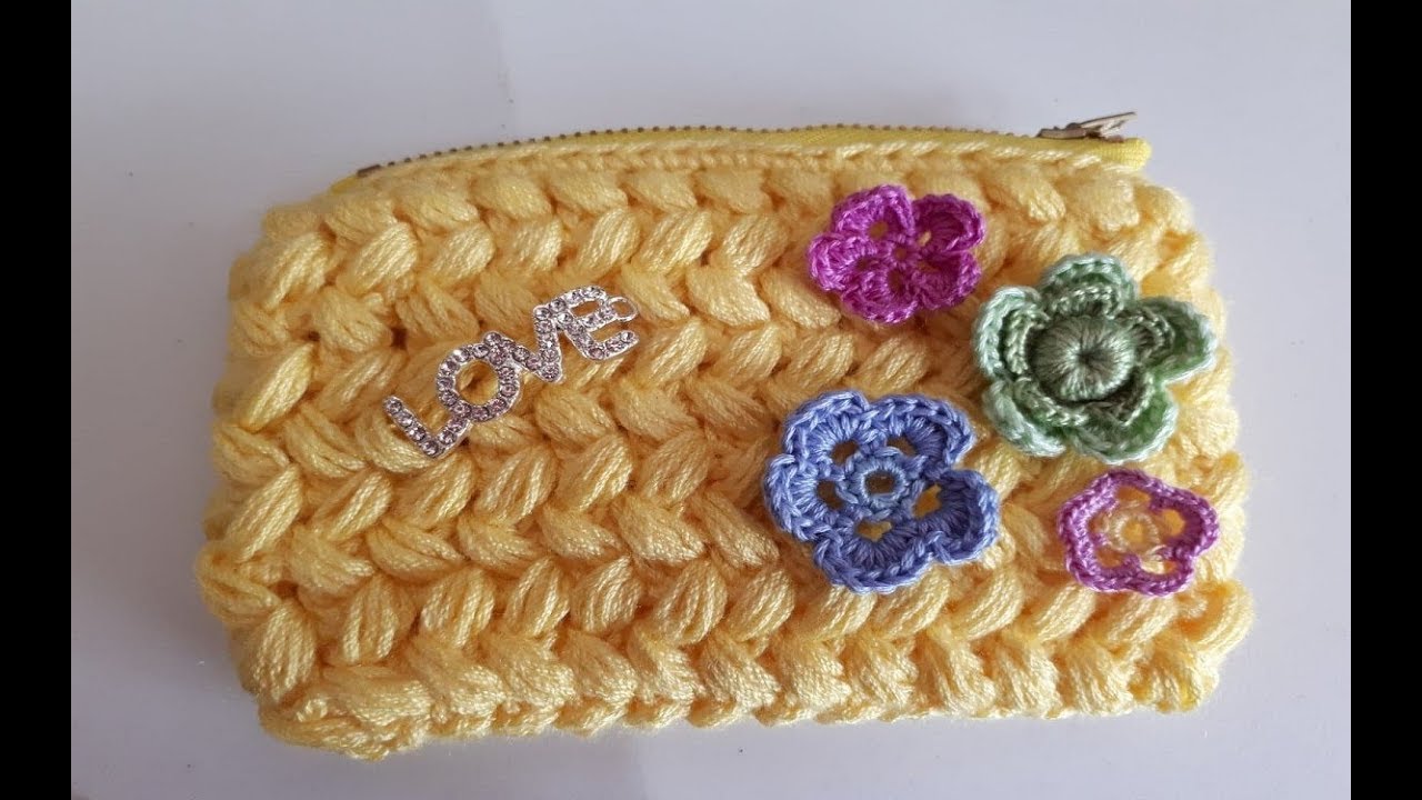 monedero tejido a crochet paso a paso - facil y rapido manualidades de animales