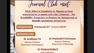 Journal Club Meet  October 2025