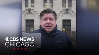 Illinois Gov. JB Pritzker reports for jury duty