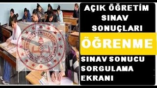 Aöl Açiklandi Açik Öğreti̇m Sinavi Sonuçlari Sorgulama 2020 Aöl Sinav Sonuçlari Aöl Sınav Sonuçları