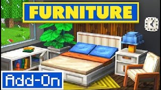 Furniture Add-On by Honeyfrost | Early Showcase | Minecraft Marketplace Addon