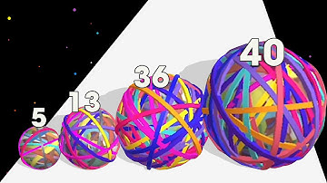 Rubber Ball Runner 3D - Noob Pro Hacker (Freeplay)