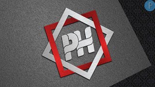 P H Professional Logo Design Tutorial | Pixellab Logo Design ✨🔥