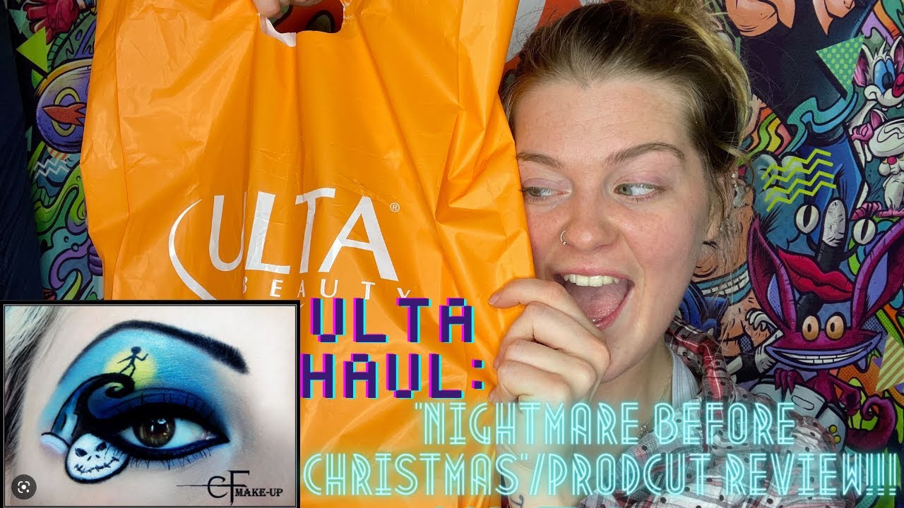 "Nightmare Before Christmas" Inspired Makeup/"ULTA HAUL" Review! YouTube