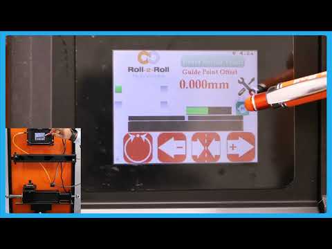 SCU6x Controller Interface Tutorial   II - Actuator / Web Guiding Controls - video from Roll-2-Roll Technologies