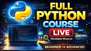 🔴Day 13 Python Learning with AI LIVE Projects