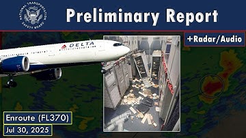 [Preliminary Report] 31 Injured During Severe Turbulence on Jul 30, 2025