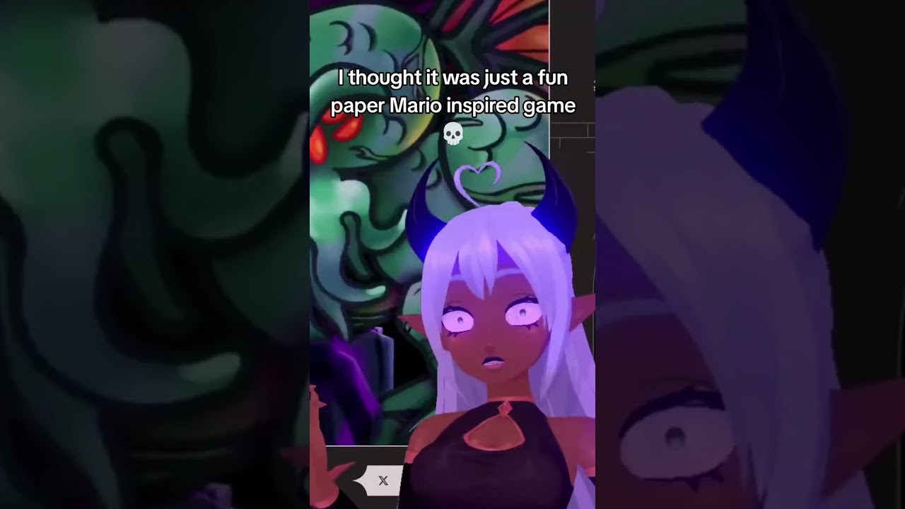 This Vtuber runs into a CULT CLASSIC during Paper Mario-like playthrough!