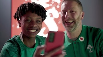 Vodafone 5G Augmented Reality Stadium App | #TeamOfUs